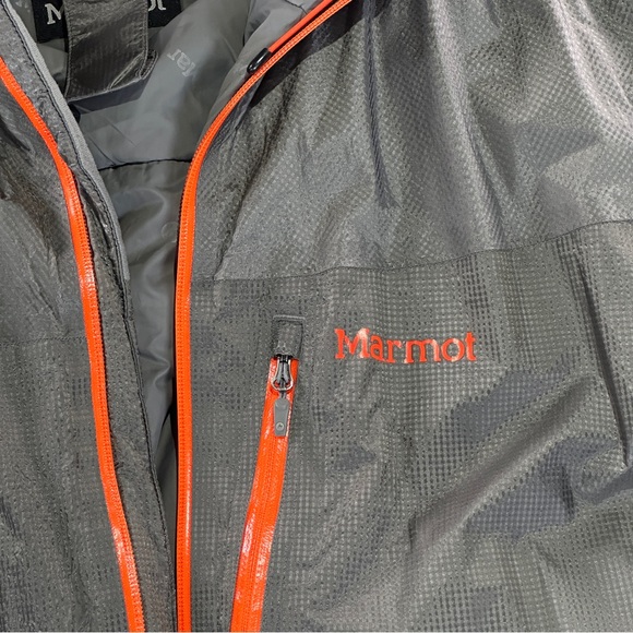 Marmot insulated hiking jacket hooded XL zipper repair - Picture 4 of 16